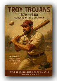 Troy Trojans Pioneers Of The Diamond Trading Card