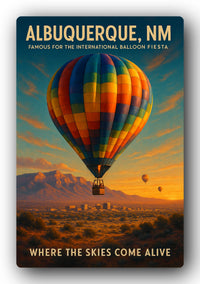 Albuquerque Balloon Fiesta Trading Card