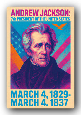 Andrew Jackson 7Th President Trading Card