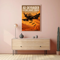 AD-Skyraider - Flying Dump Truck Poster PosterGoat