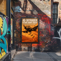 AD-Skyraider - Flying Dump Truck Poster PosterGoat
