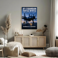 AF-2 Guardian Fertile Myrtle Poster PosterGoat