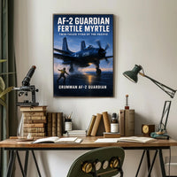AF-2 Guardian Fertile Myrtle Poster PosterGoat