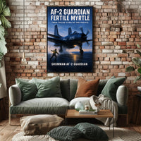 AF-2 Guardian Fertile Myrtle Poster PosterGoat