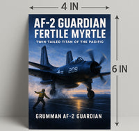 AF-2 Guardian Fertile Myrtle Poster PosterGoat