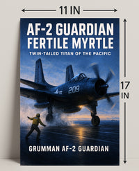 AF-2 Guardian Fertile Myrtle Poster PosterGoat