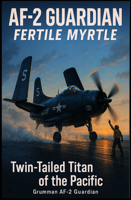 AF-2 Guardian Twin-Tailed Titan of the Pacific Poster PosterGoat