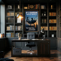 AF-2 Guardian Twin-Tailed Titan of the Pacific Poster PosterGoat