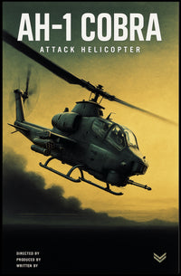 AH-1 Cobra Attack Helicopter Poster PosterGoat