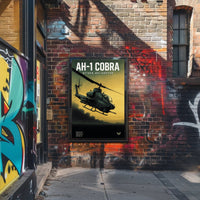AH-1 Cobra Attack Helicopter Poster PosterGoat