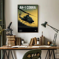 AH-1 Cobra Attack Helicopter Poster PosterGoat