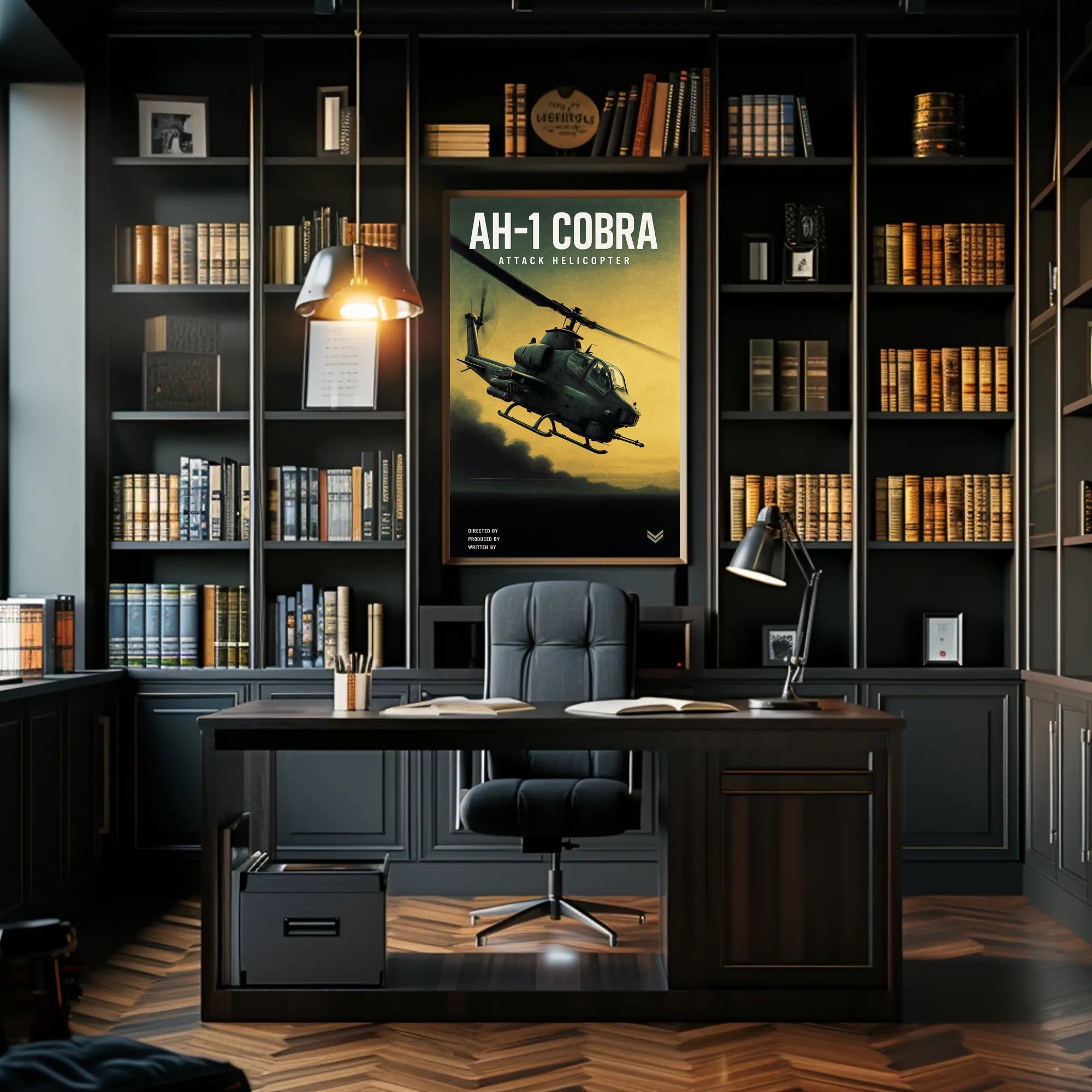 AH-1 Cobra Attack Helicopter Poster PosterGoat