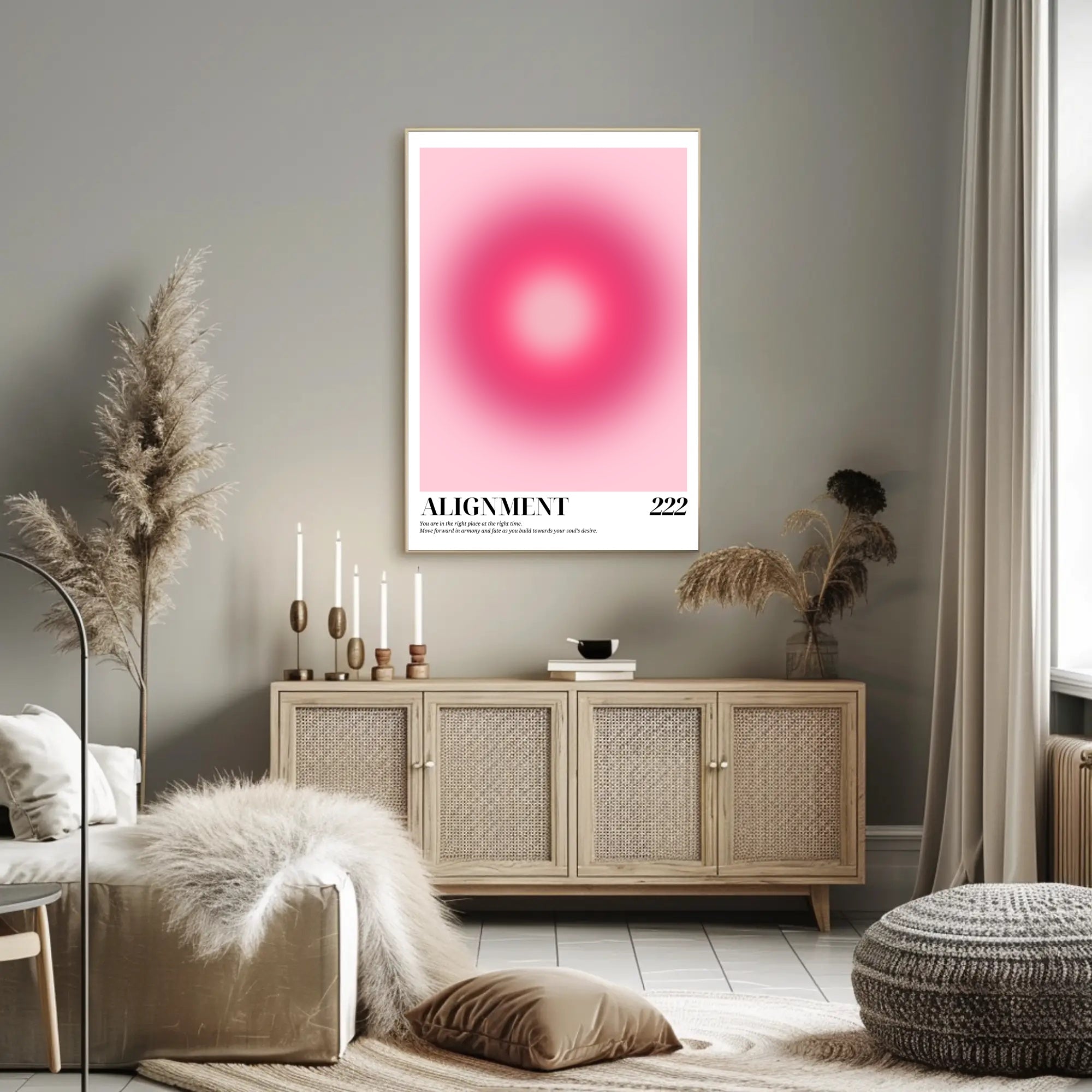 ALIGNMENT 222: Captivating Abstract or Artistic Poster PosterGoat