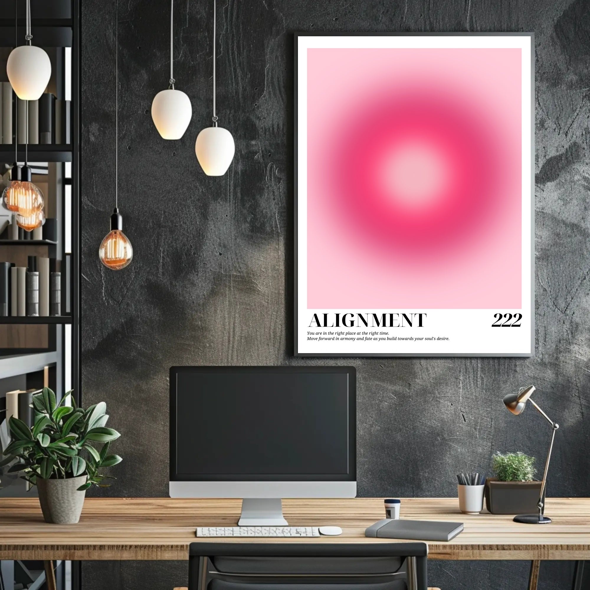 ALIGNMENT 222: Captivating Abstract or Artistic Poster PosterGoat
