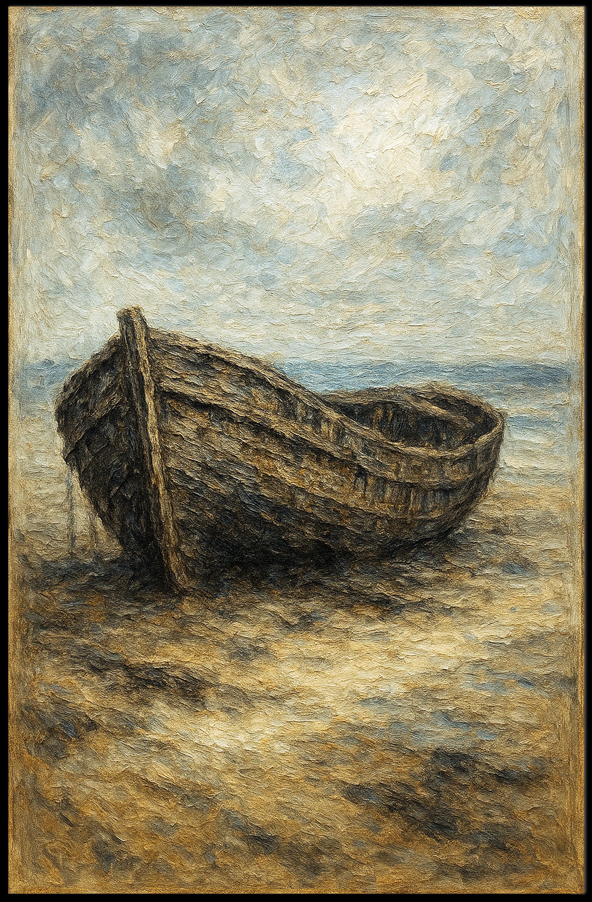 Abandoned Vessel Poster PosterGoat