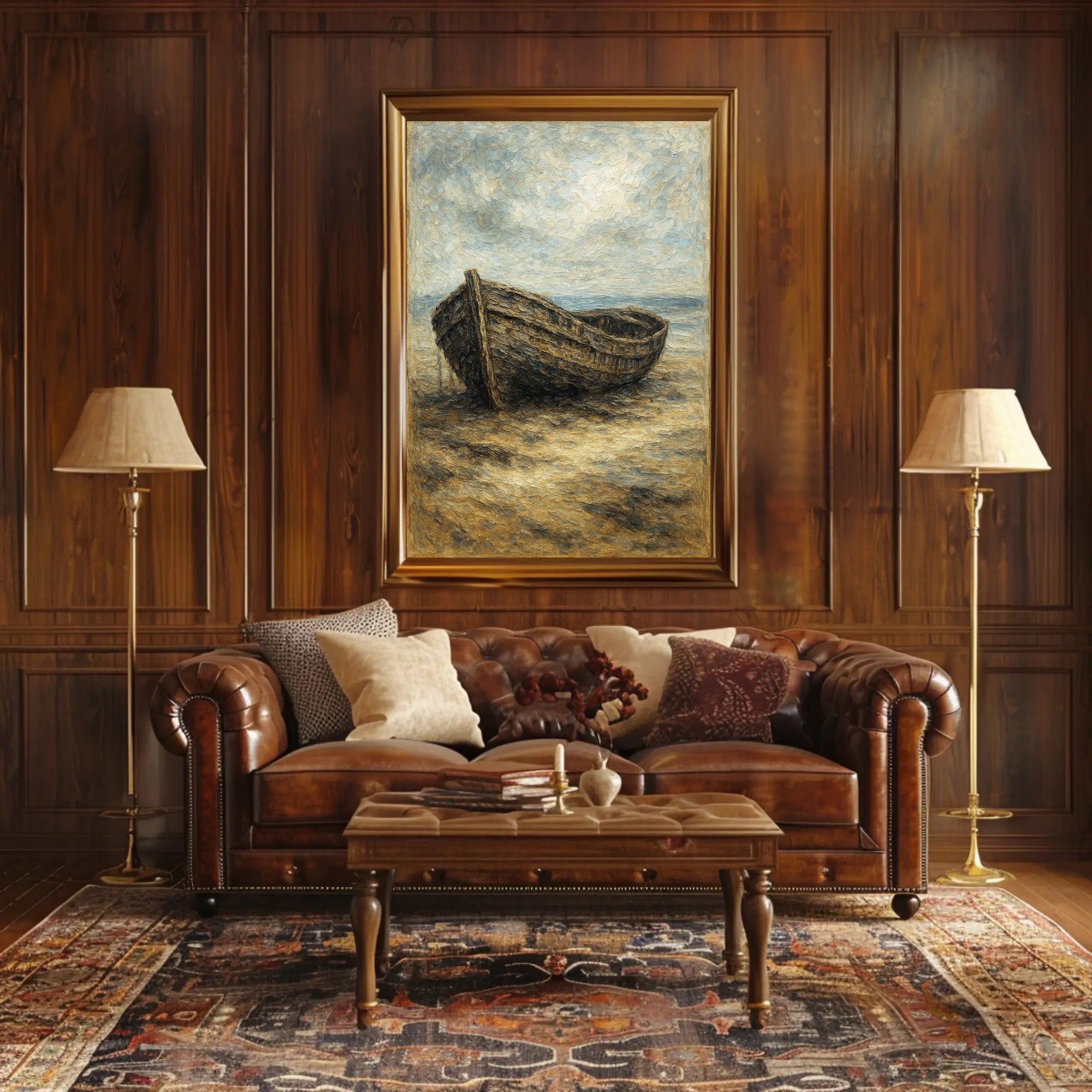 Abandoned Vessel Poster PosterGoat