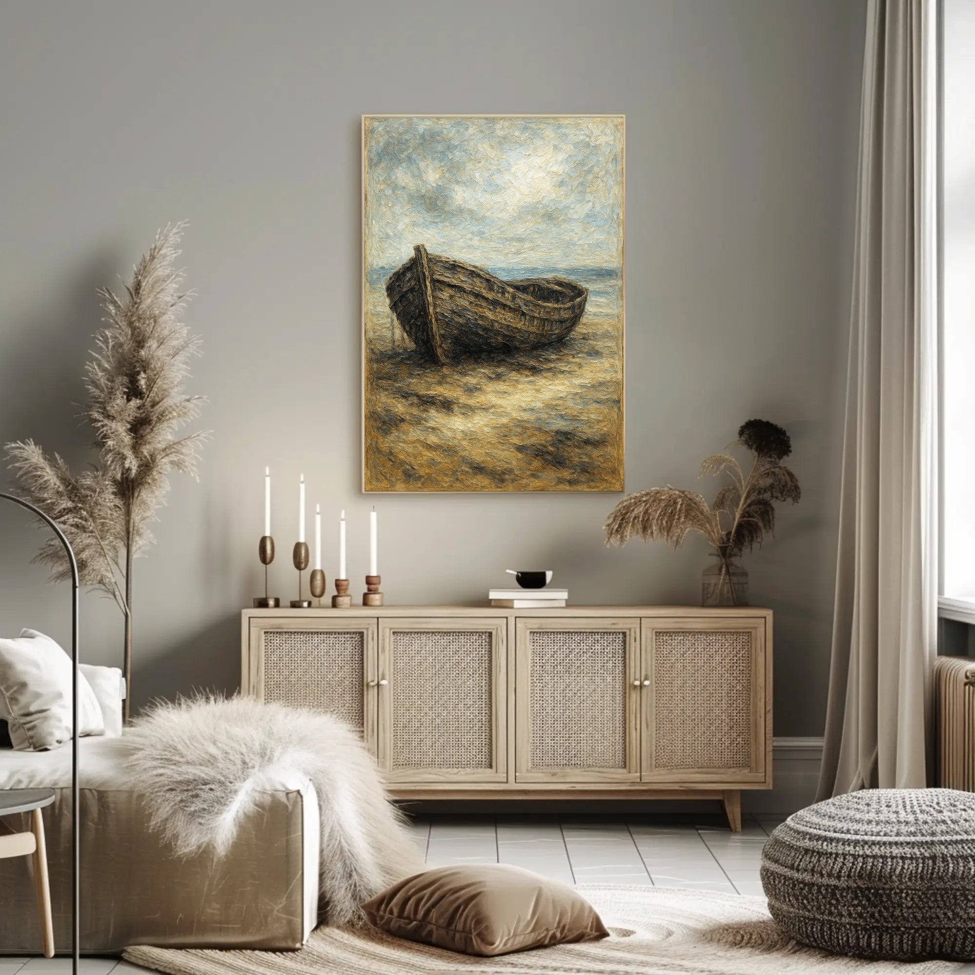 Abandoned Vessel Poster PosterGoat