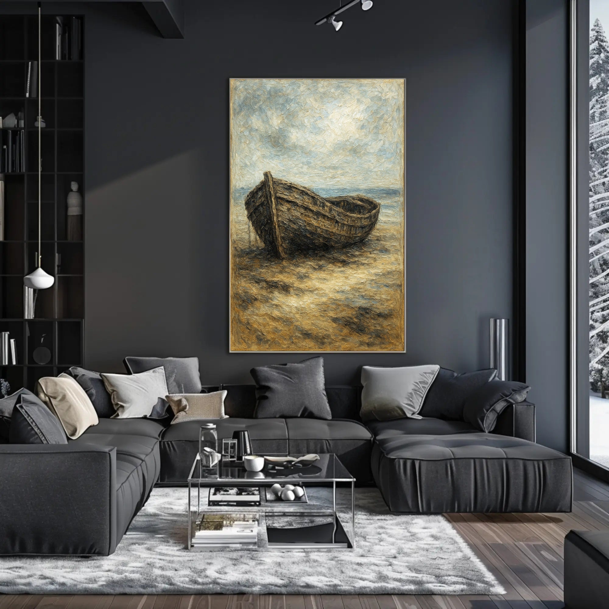 Abandoned Vessel Poster PosterGoat
