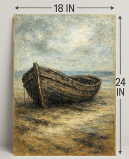 Abandoned Vessel Poster PosterGoat