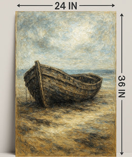 Abandoned Vessel Poster PosterGoat