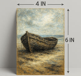 Abandoned Vessel Poster PosterGoat