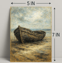Abandoned Vessel Poster PosterGoat