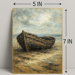 Abandoned Vessel Poster PosterGoat