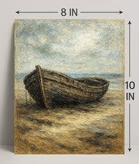 Abandoned Vessel Poster PosterGoat