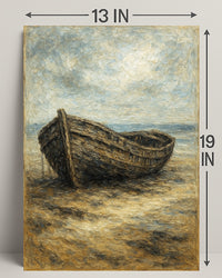 Abandoned Vessel Poster PosterGoat