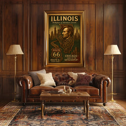 Abraham Lincoln 16Th President Poster PosterGoat