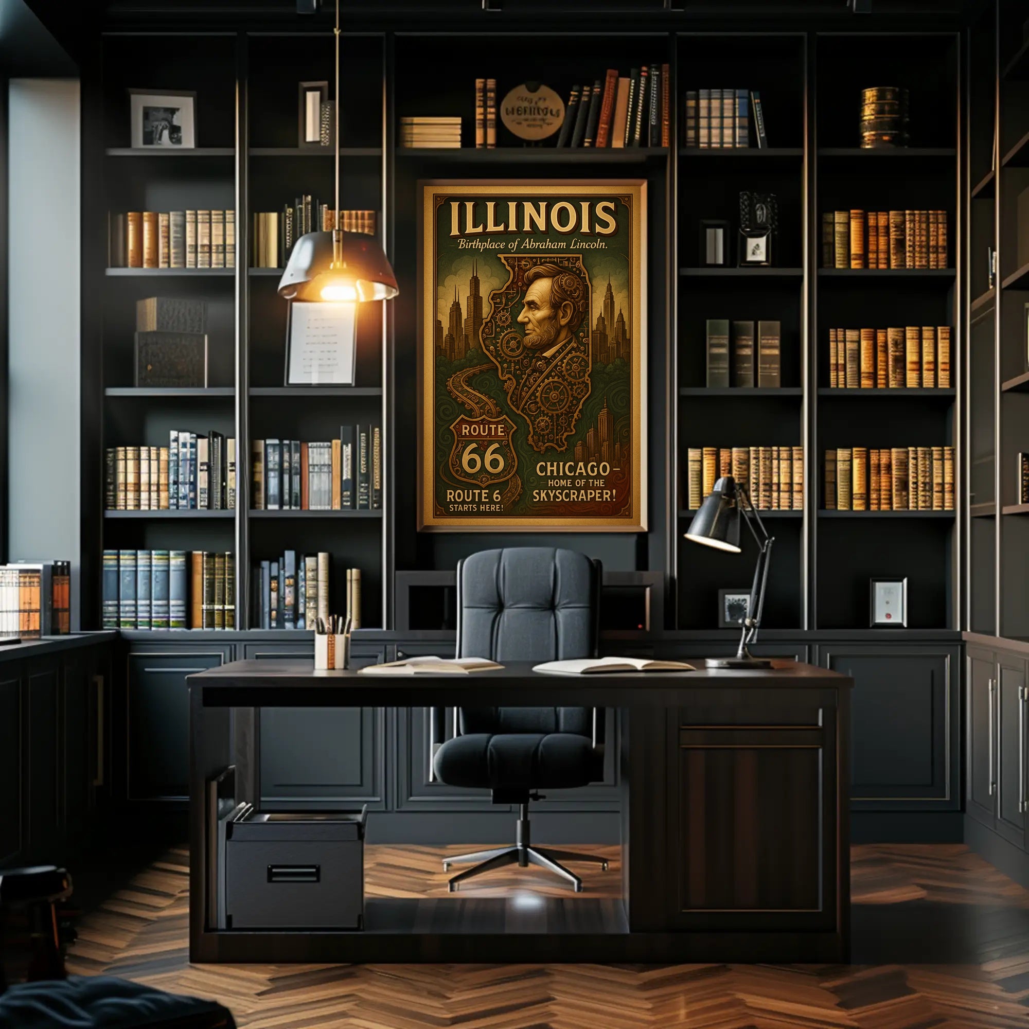 Abraham Lincoln 16Th President Poster PosterGoat