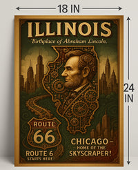 Abraham Lincoln 16Th President Poster PosterGoat