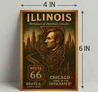 Abraham Lincoln 16Th President Poster PosterGoat