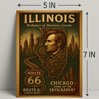 Abraham Lincoln 16Th President Poster PosterGoat