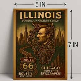 Abraham Lincoln 16Th President Poster PosterGoat