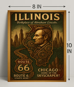 Abraham Lincoln 16Th President Poster PosterGoat