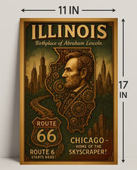 Abraham Lincoln 16Th President Poster PosterGoat