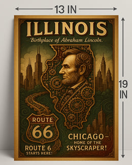 Abraham Lincoln 16Th President Poster PosterGoat