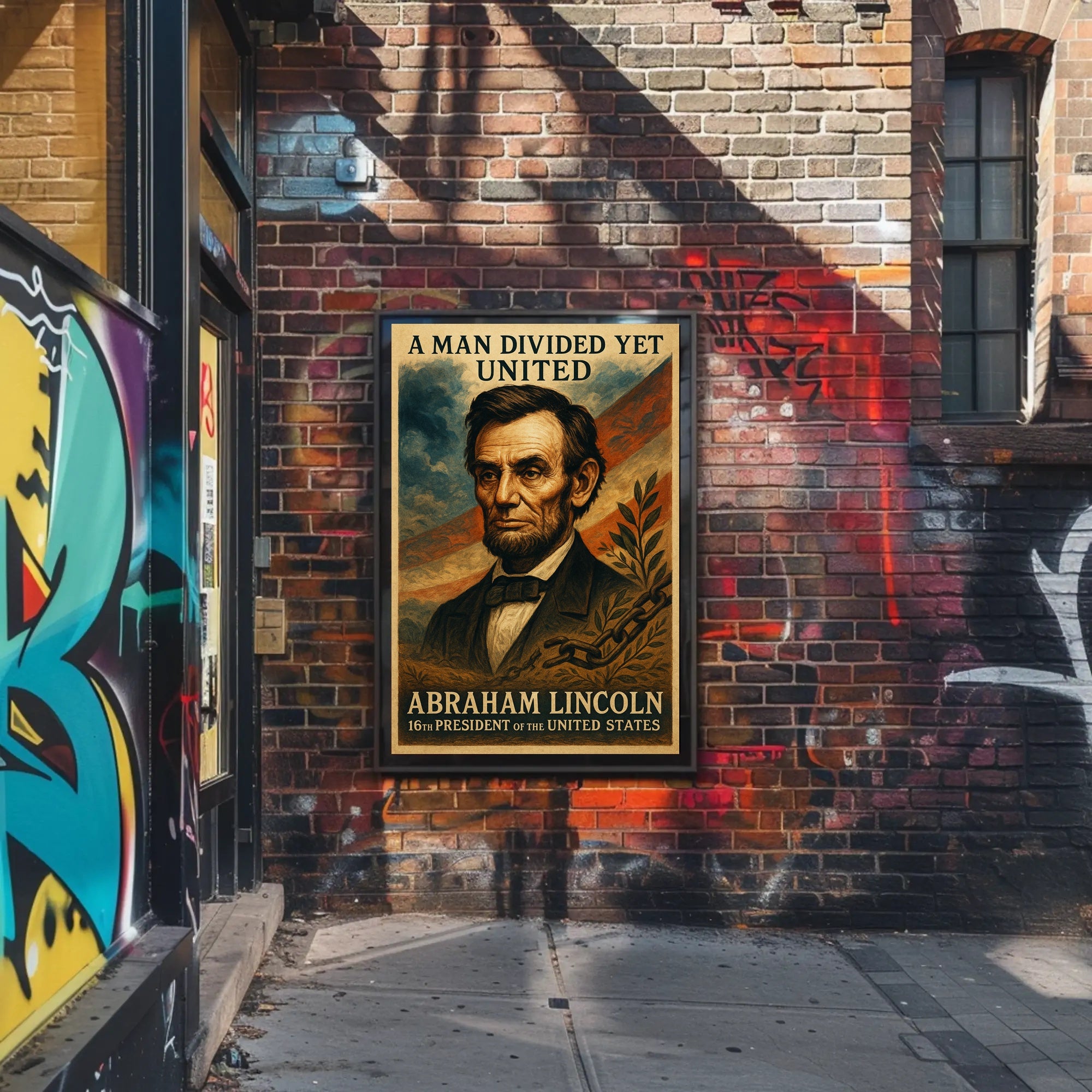 Abraham Lincoln 16th President Poster PosterGoat