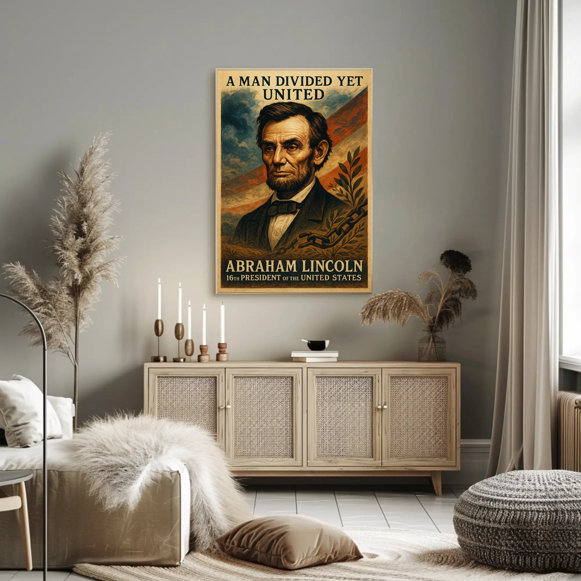 Abraham Lincoln 16th President Poster PosterGoat
