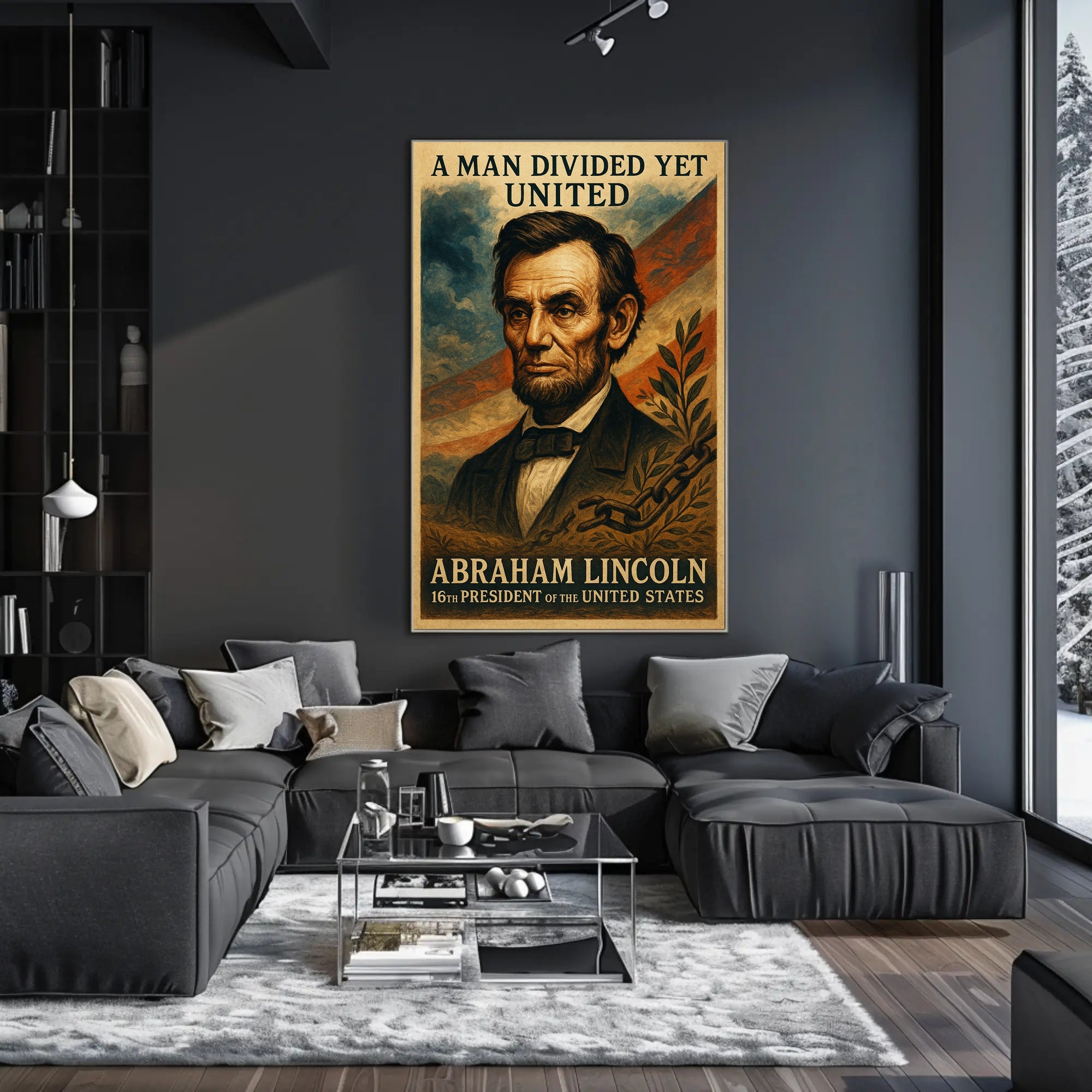 Abraham Lincoln 16th President Poster PosterGoat