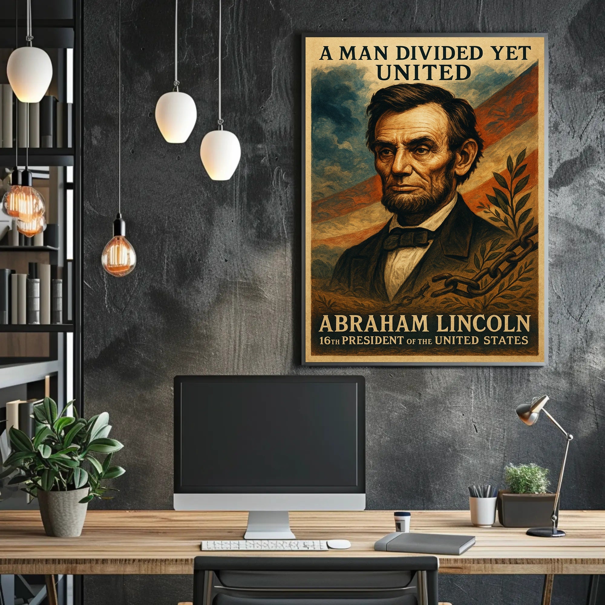 Abraham Lincoln 16th President Poster PosterGoat