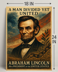 Abraham Lincoln 16th President Poster PosterGoat