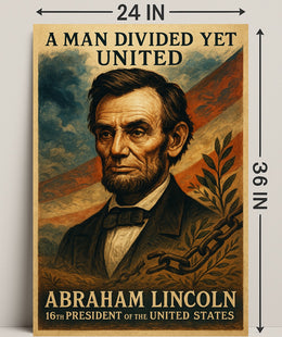 Abraham Lincoln 16th President Poster PosterGoat