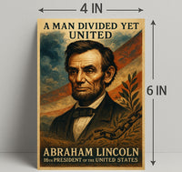 Abraham Lincoln 16th President Poster PosterGoat