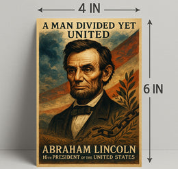 Abraham Lincoln 16th President Poster PosterGoat