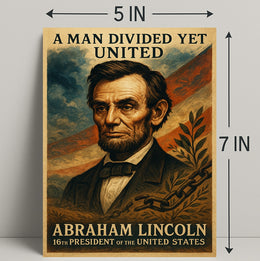Abraham Lincoln 16th President Poster PosterGoat