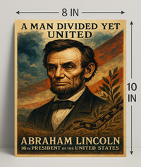 Abraham Lincoln 16th President Poster PosterGoat