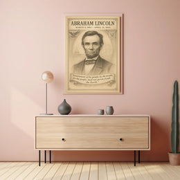 Abraham Lincoln 16th President Poster PosterGoat