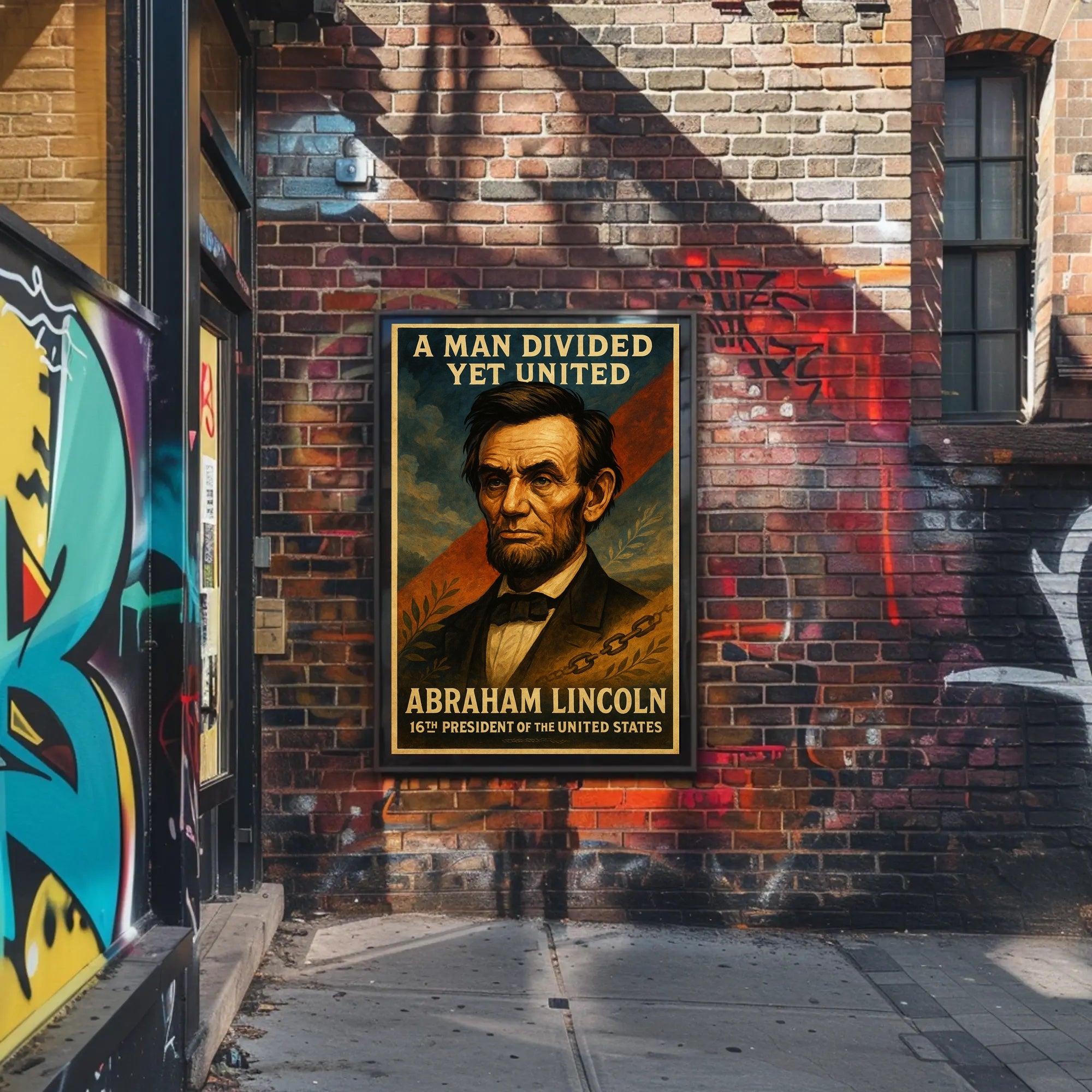 Abraham Lincoln 16th President Poster PosterGoat
